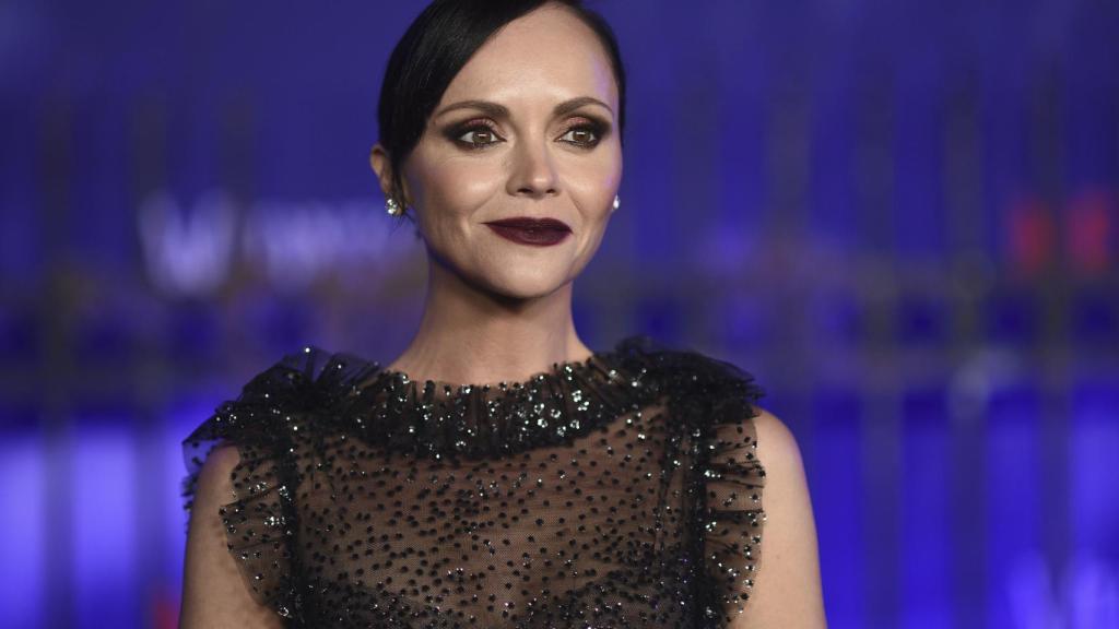 Christina Ricci, en el estreno de 'Wednesday'.