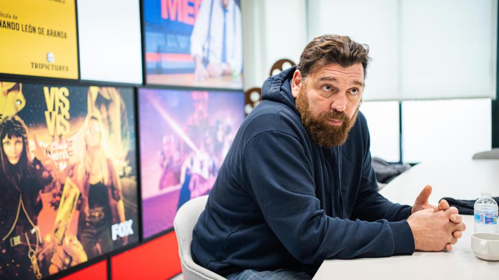 Hovik Keuchkerian durante la entrevista con El Español