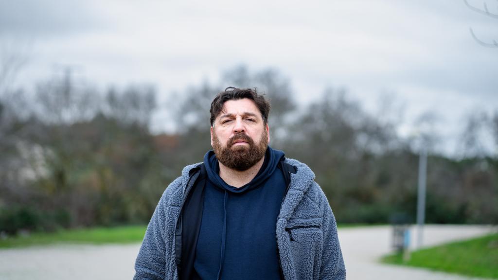 Hovik Keuchkerian durante la entrevista con El Español