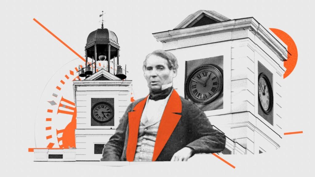 El relojero José Rodríguez Losada, constructor del reloj de la Puerta del Sol