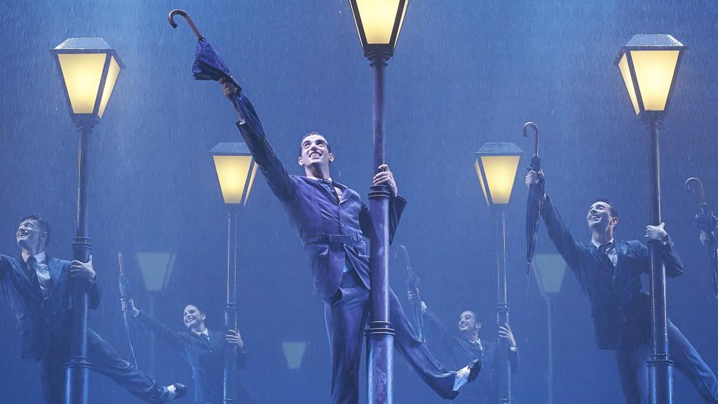 Miguel Ángel Belotto en el número principal del musical