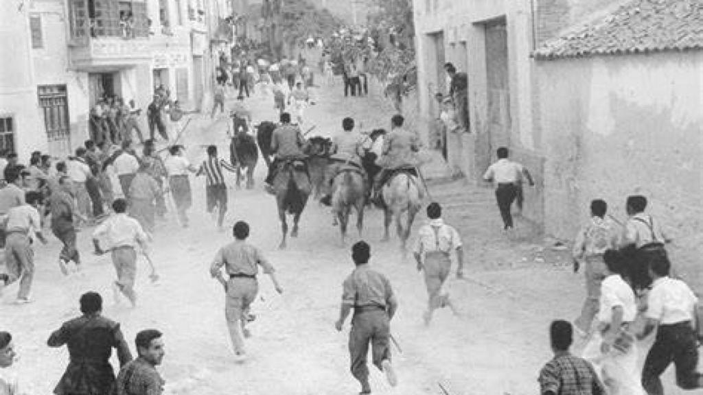 Encierros de Cuéllar de los años 50