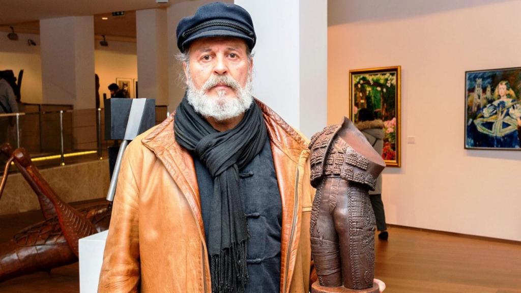 Juan Fuente, un ceramista guardense expone en Palencia