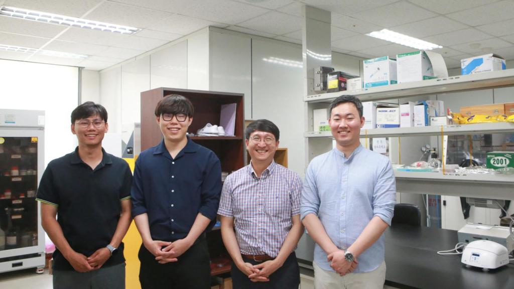 El grupo de investigadores del DGIST.