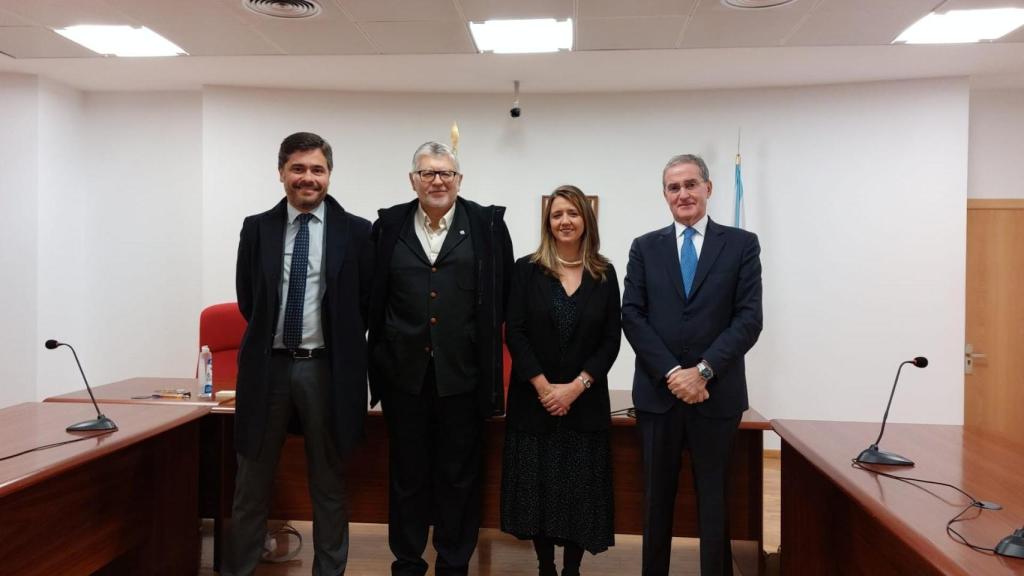 Inauguración del juzgado de Lugo.