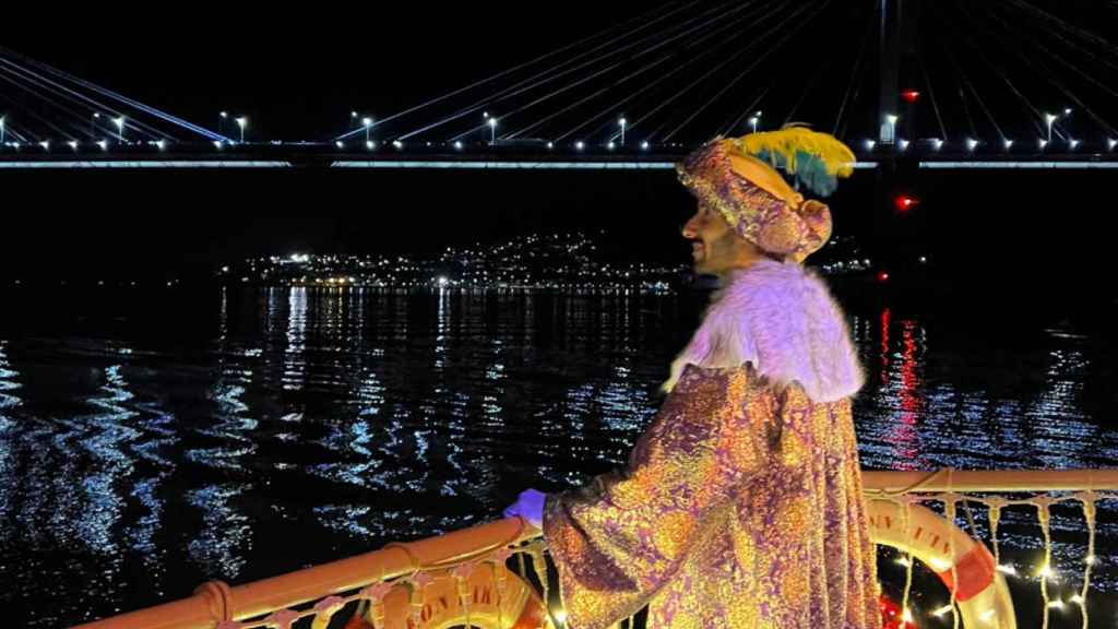 Paje Real en una de las navieras.