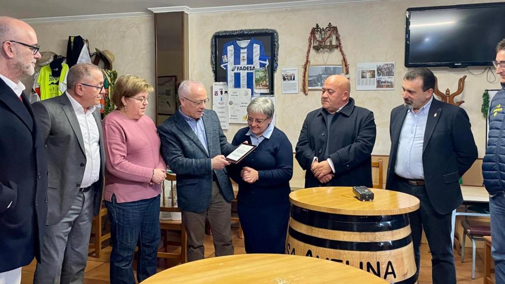 Entrega del premio a Casa Avelina.