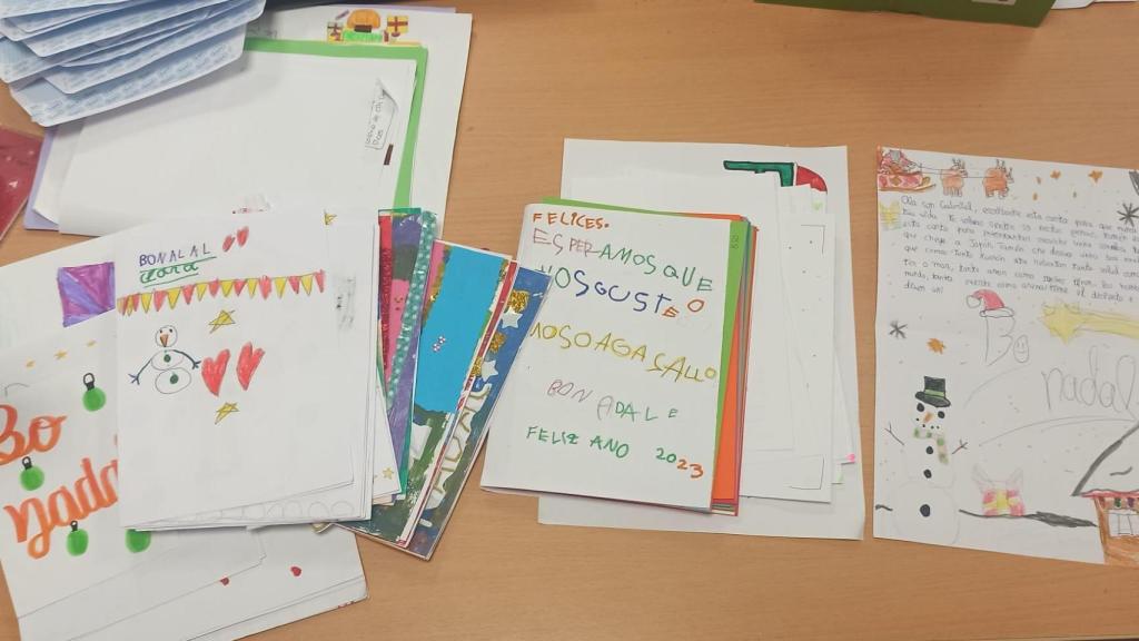Cartas de Navidad de los niños a los mayores