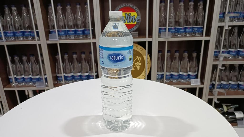 El agua mineral natural de Naturis, la marca blanca de Lidl.