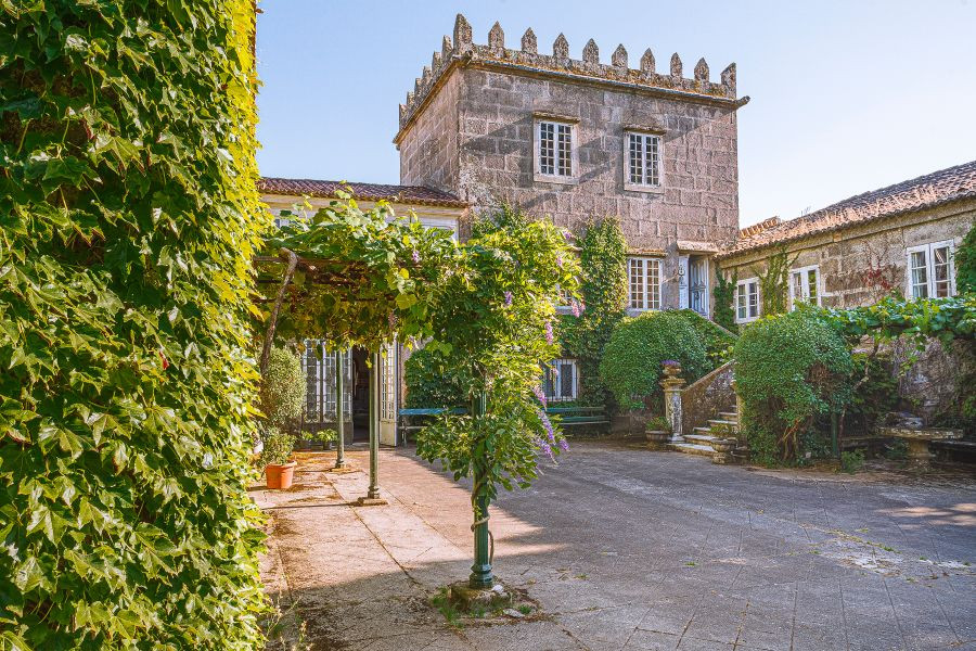 Exteriores del Pazo da Parda, en Pontevedra. Fotos: Galician Country Homes