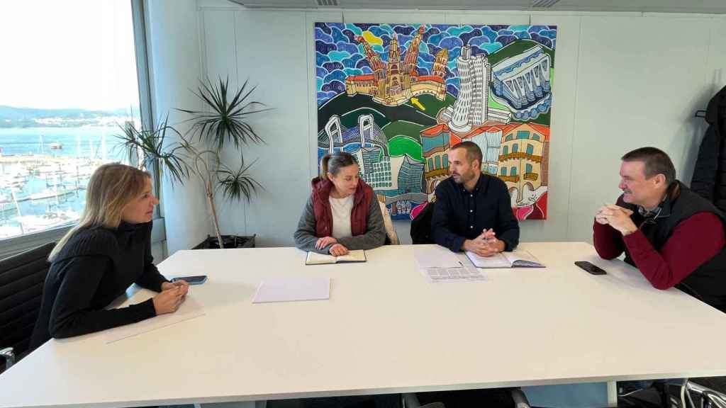 Reunión de Avibe con la delegada de la Xunta en Vigo.