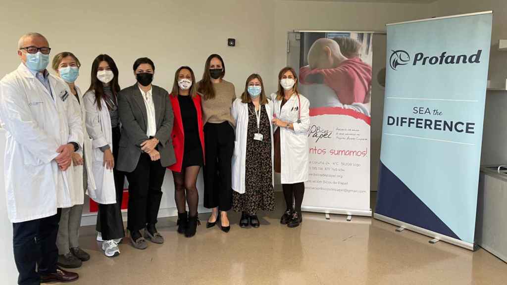 Inauguración de la nueva sala polivalente del Álvaro Cunqueiro.