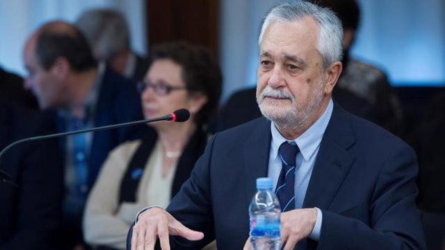 El expresidente de la Junta José Antonio Griñán durante el juicio de los ERE en una imagen de archivo.