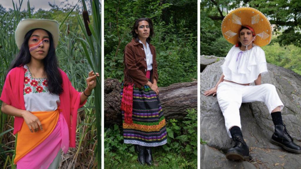 Trajes tradicionales con identidad LGTBI+, así es la exposición de la gallega Icía Vázquez