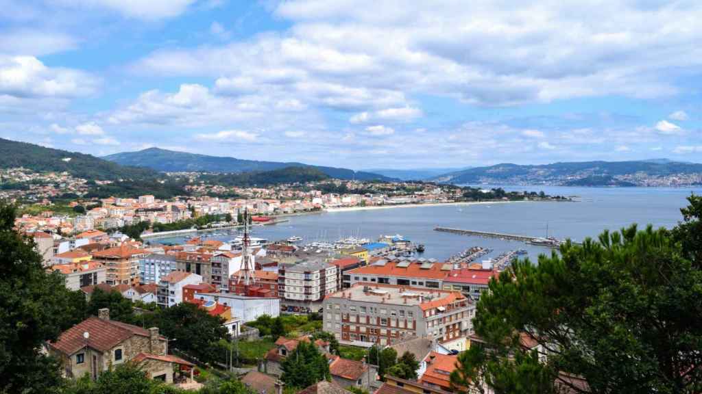 Vista de Cangas do Morrazo.