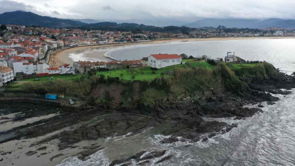 El castro de Panxón (Pontevedra).