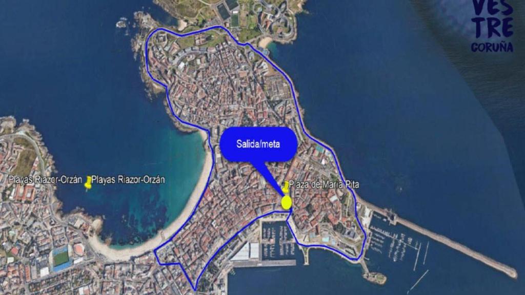 Recorrido de la prueba.