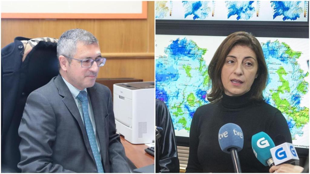 Hugo Morán y Ángeles Vázquez.