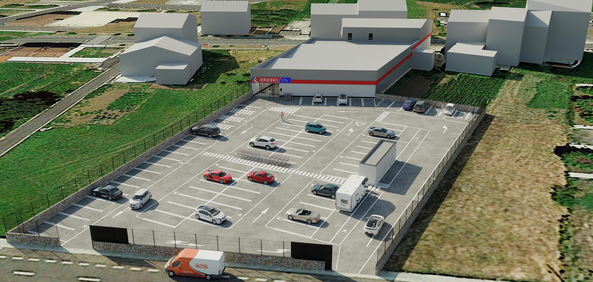 Así será el Eroski de Vimianzo (A Coruña) (Foto: Vegalsa-Eroski)