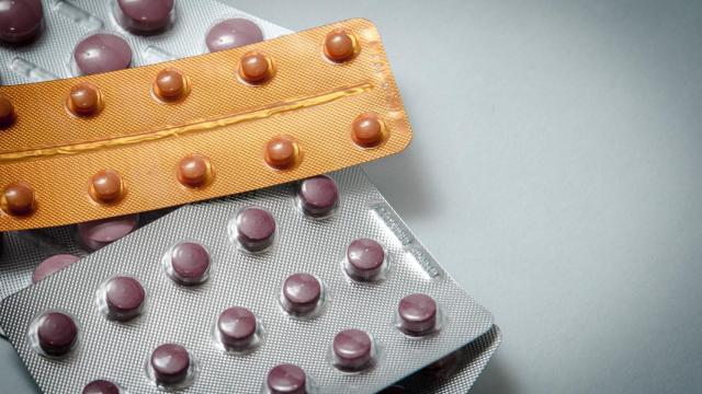 Distintos blísters de pastillas.