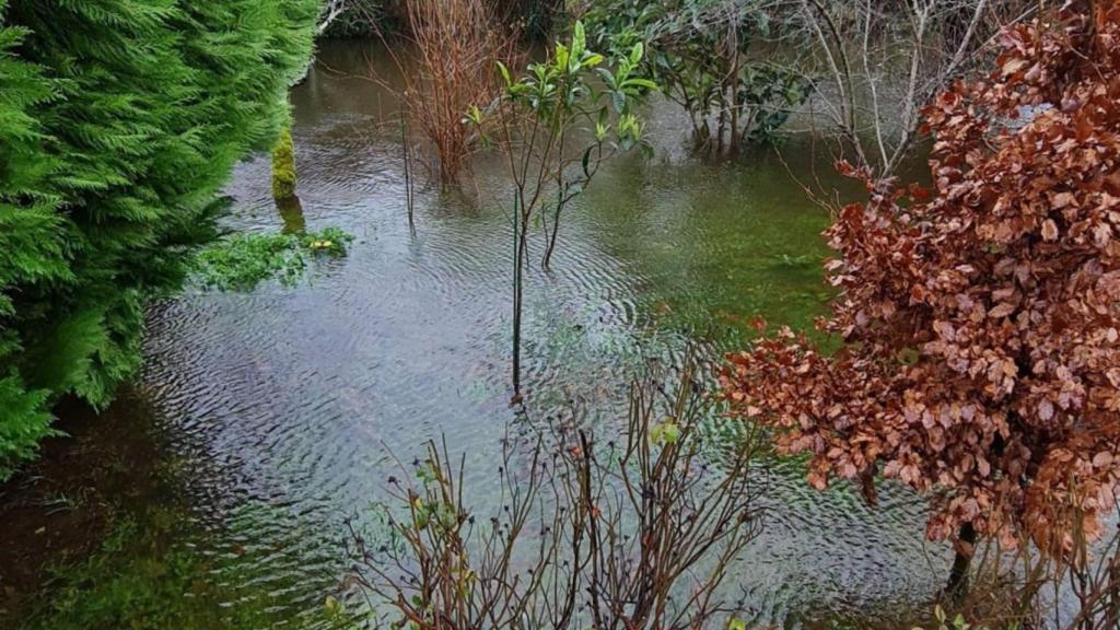 Inundaciones en  Begonte