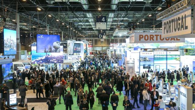 Uno de los pabellones de IFEMA durante Fitur.