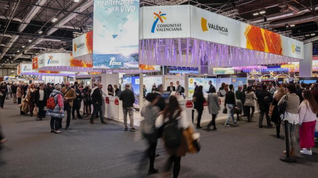 El expositor de la Comunidad Valenciana en Fitur 2023.