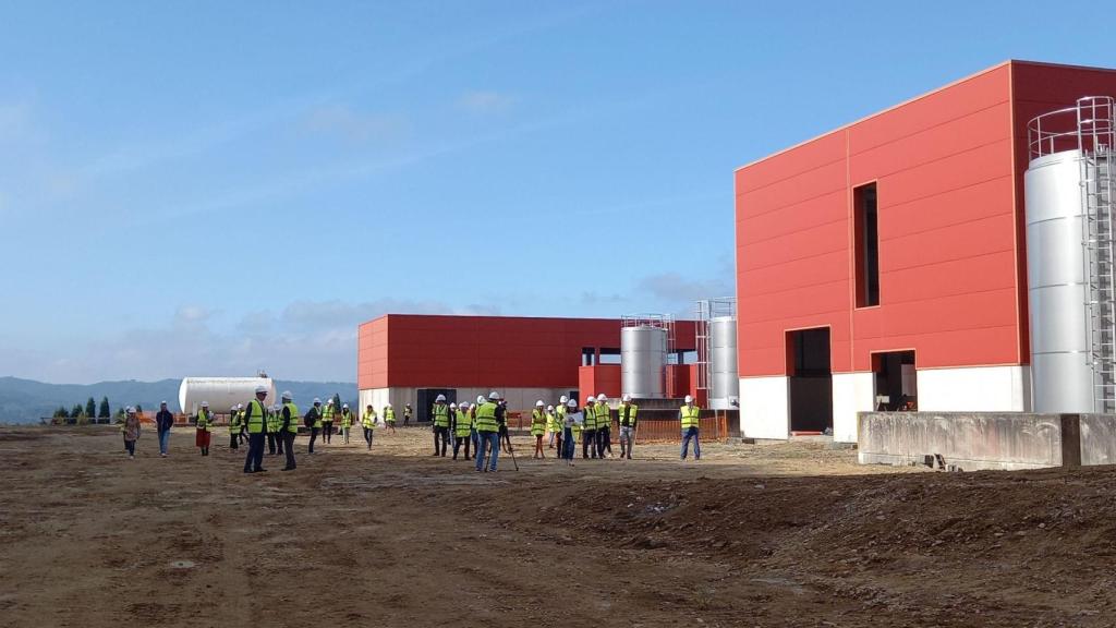 Imagen de archivo de la planta en construcción