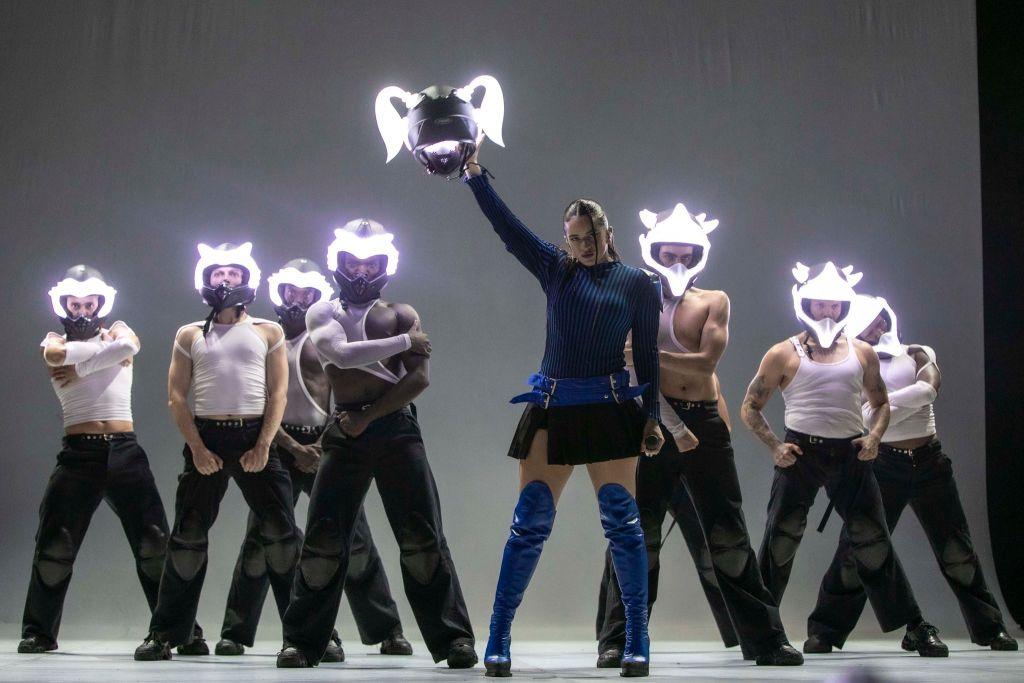 Concierto de Rosalía en 2022. Foto (Concello da Coruña)