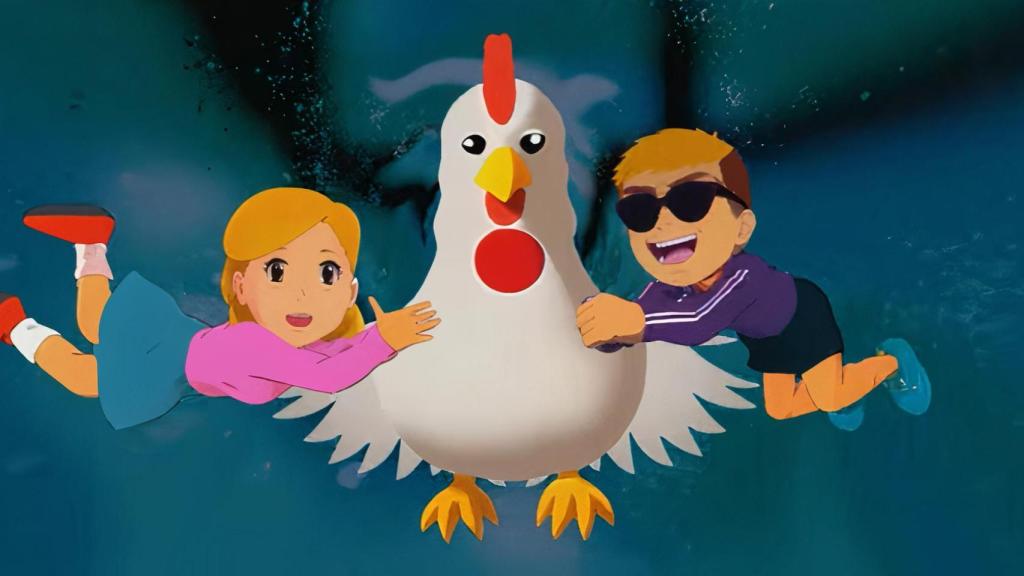 Imagen del videoclip de ‘O Galo’ remix.