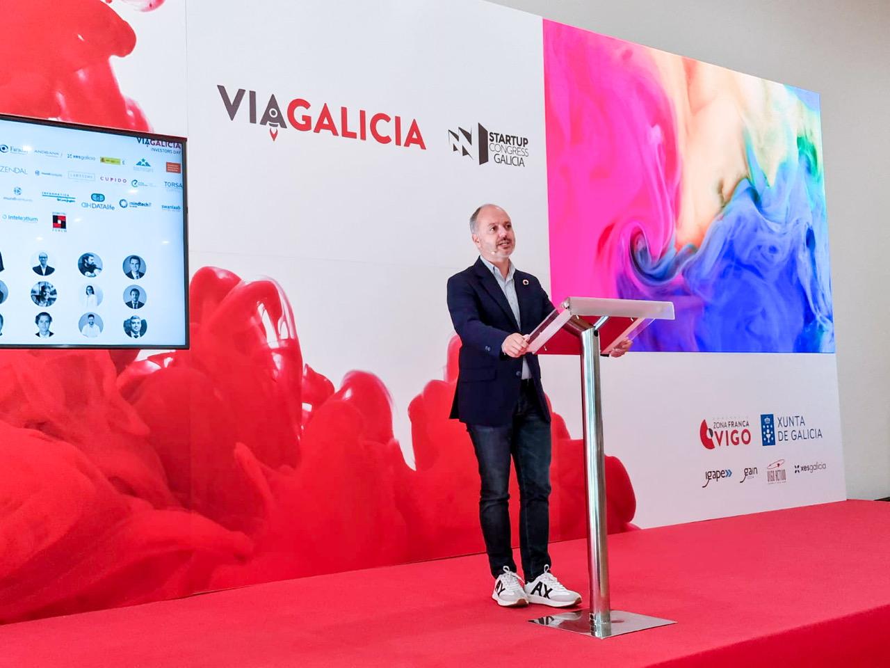 El delegado de la Zona Franca de Vigo, David Regades. Foto: Zona Franca