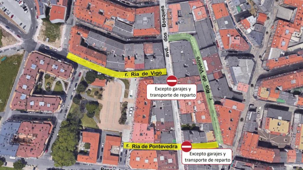 Cortes de tráfico en el entorno de la Avenida del Balneario.