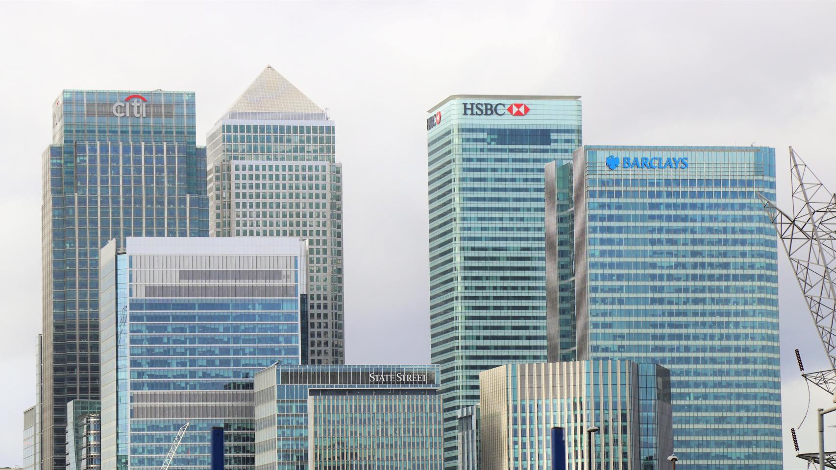Sedes de diferentes bancos de inversión en EEUU.