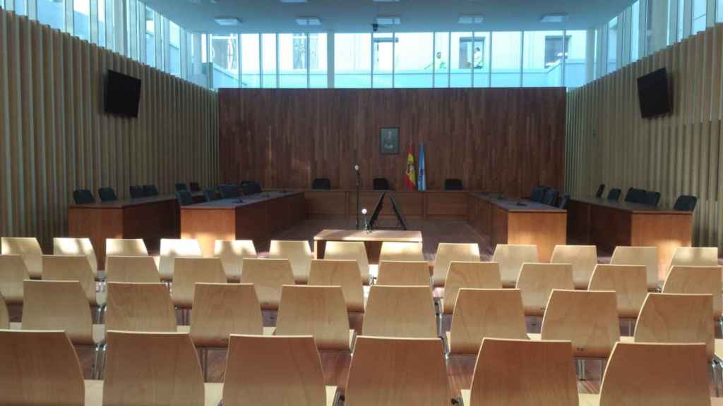 Macrosala de la Ciudad de la Justicia de Vigo.
