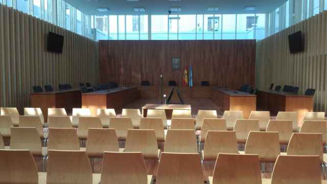 Macrosala de la Ciudad de la Justicia de Vigo.