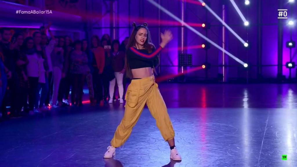 Mónica Peña en '¡Fama, a bailar!'