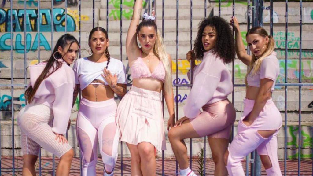 Grabación del videoclip de 'Lola Bunny'