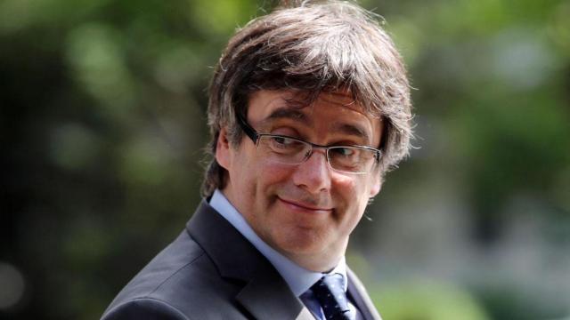 Carles Puigdemont, ex presidente de la Generalitat, huido en Bruselas.
