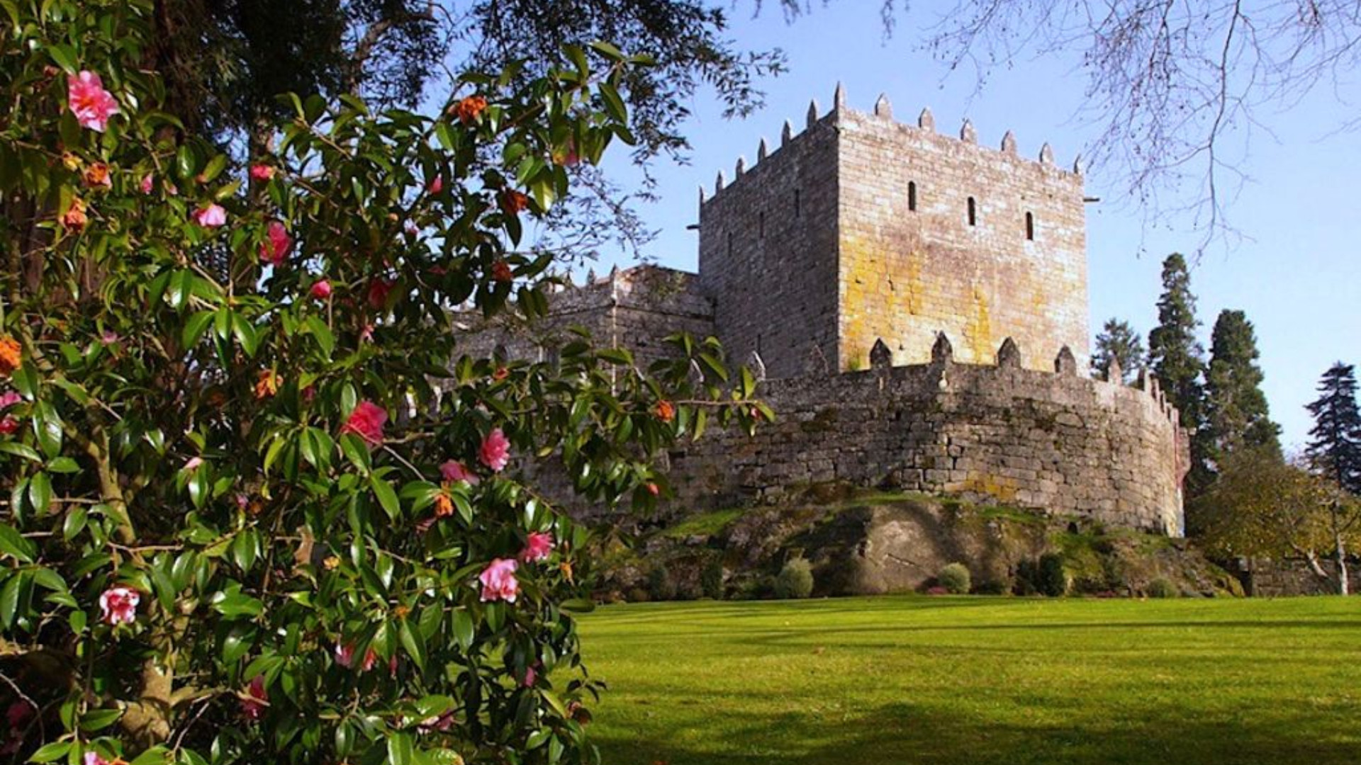 Imagen del Castillo de Soutomaior.
