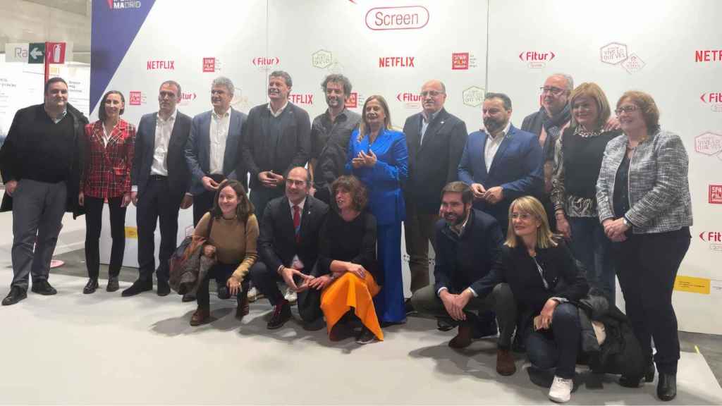 Presentación de la Diputación de Pontevedra en el Fitur Screen.