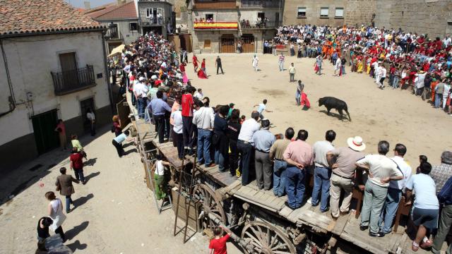 El original coso taurino de San Felices de los Gallegos