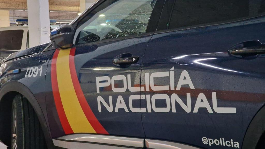 Vehículo de la Policía Nacional.