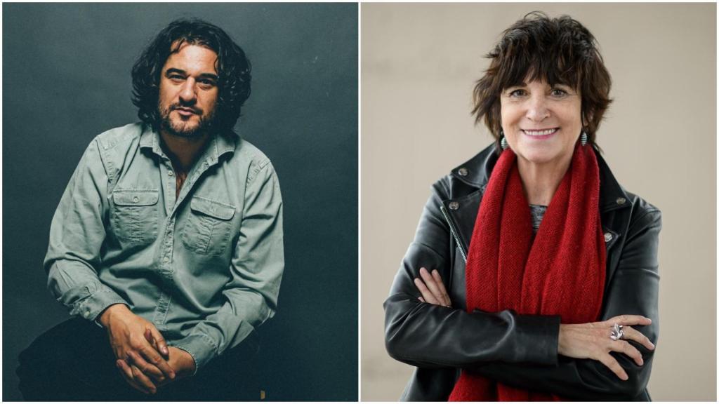 Manuel Jabois y Rosa Montero.