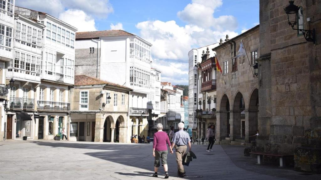 Casco viejo de Betanzos.