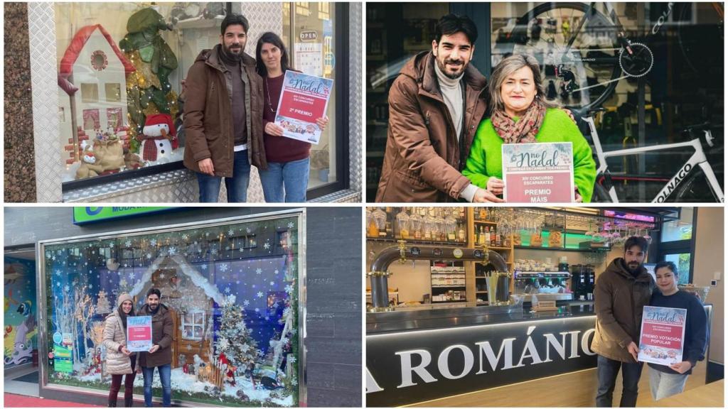 Algunos de los establecimientos galardonados.