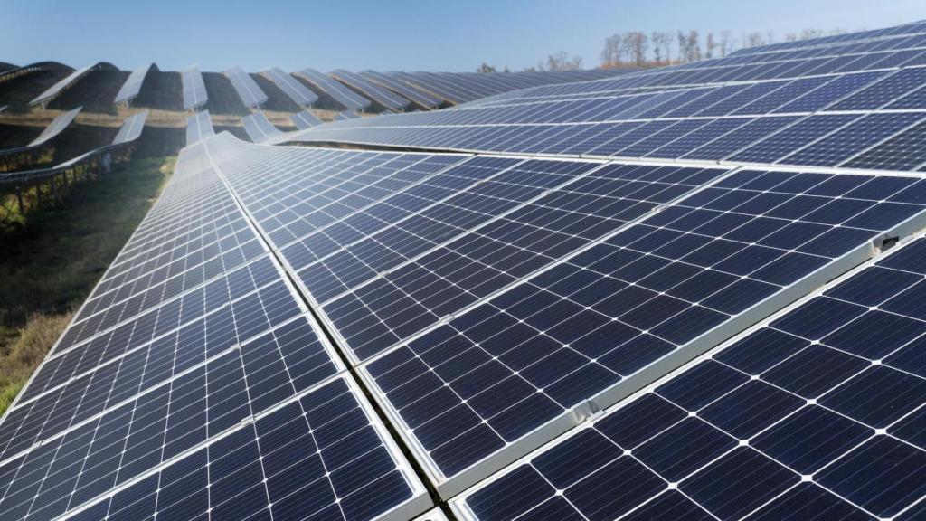 Planta fotovoltaica.