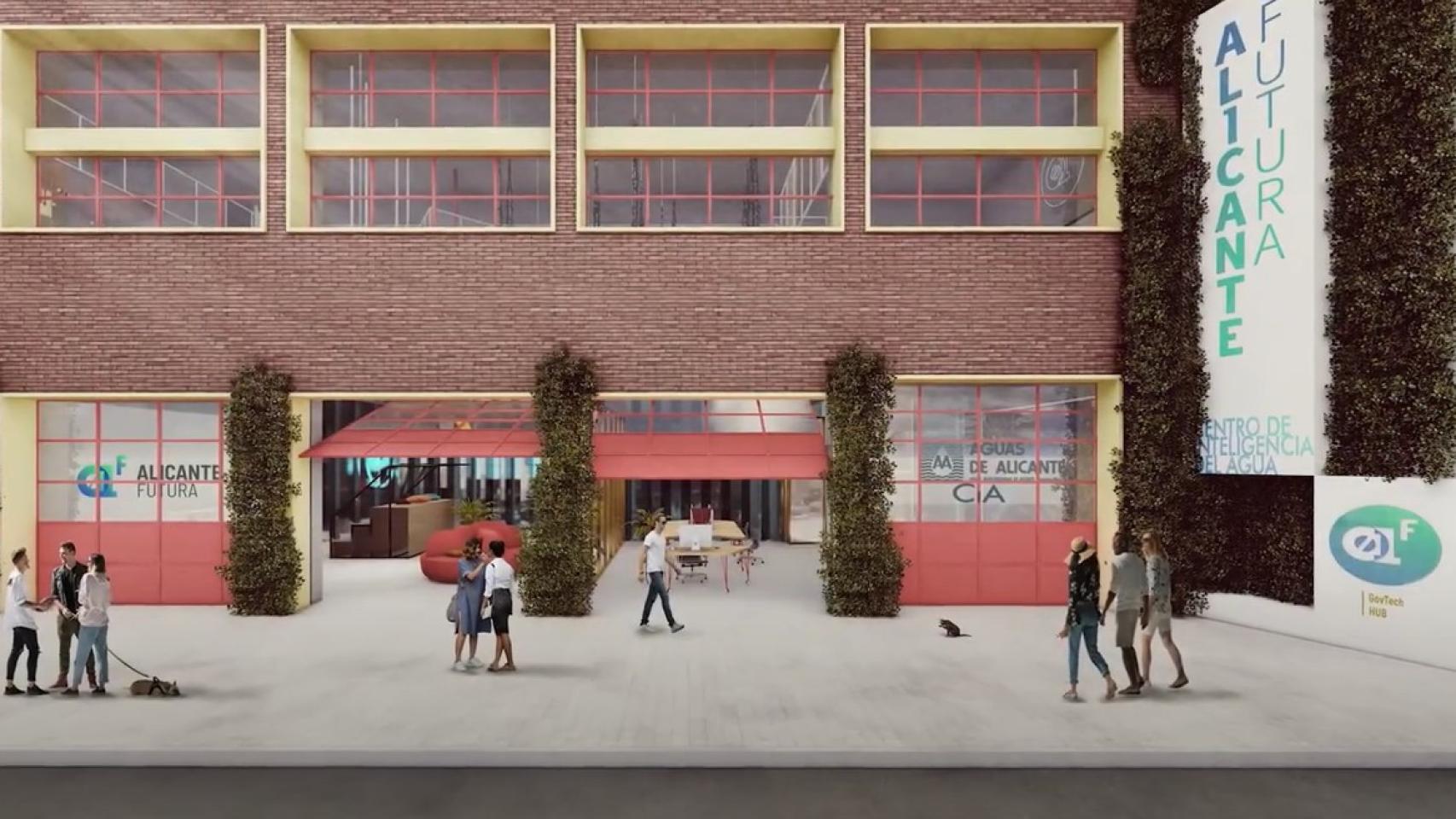 Concepto del Centro de Inteligencia del Agua.