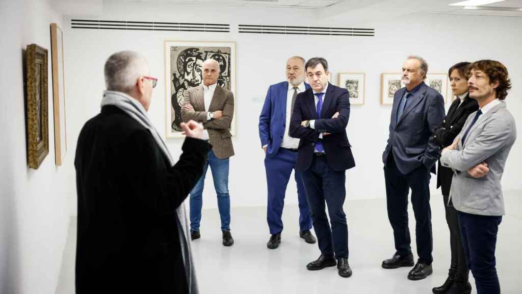 La Xunta lleva las obras de Laxeiro al Instituto Cervantes de París