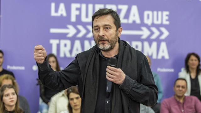 Rafa Mayoral, durante su intervención
