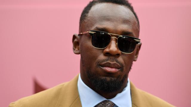 Usain Bolt, durante un evento en Melbourne